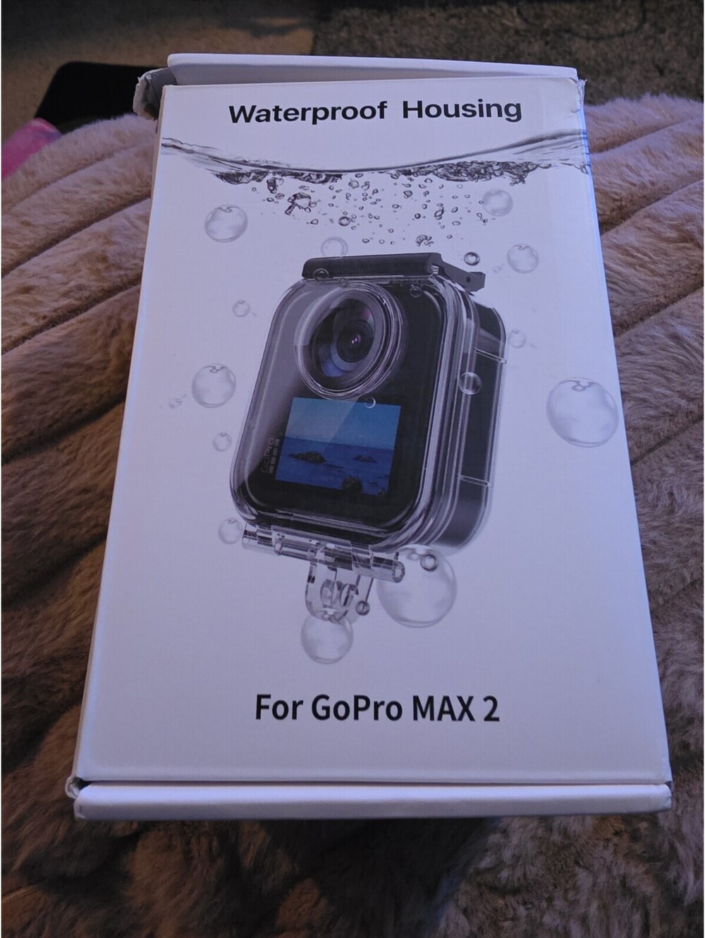 FiTSTILL Waterproof Housing for Go Pro MAX 240M/131FT Touchscreen Dive Housing